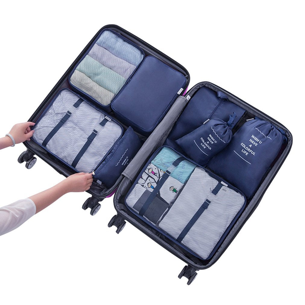 8-Piece Travel Organizer Set