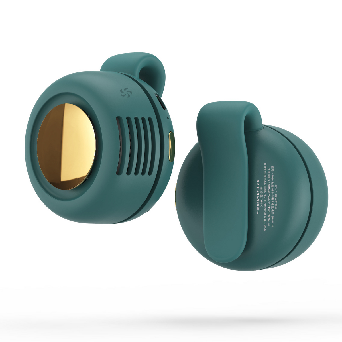 Portable USB Clip-On Fan