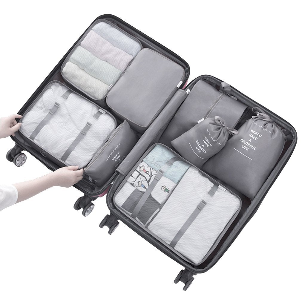 8-Piece Travel Organizer Set
