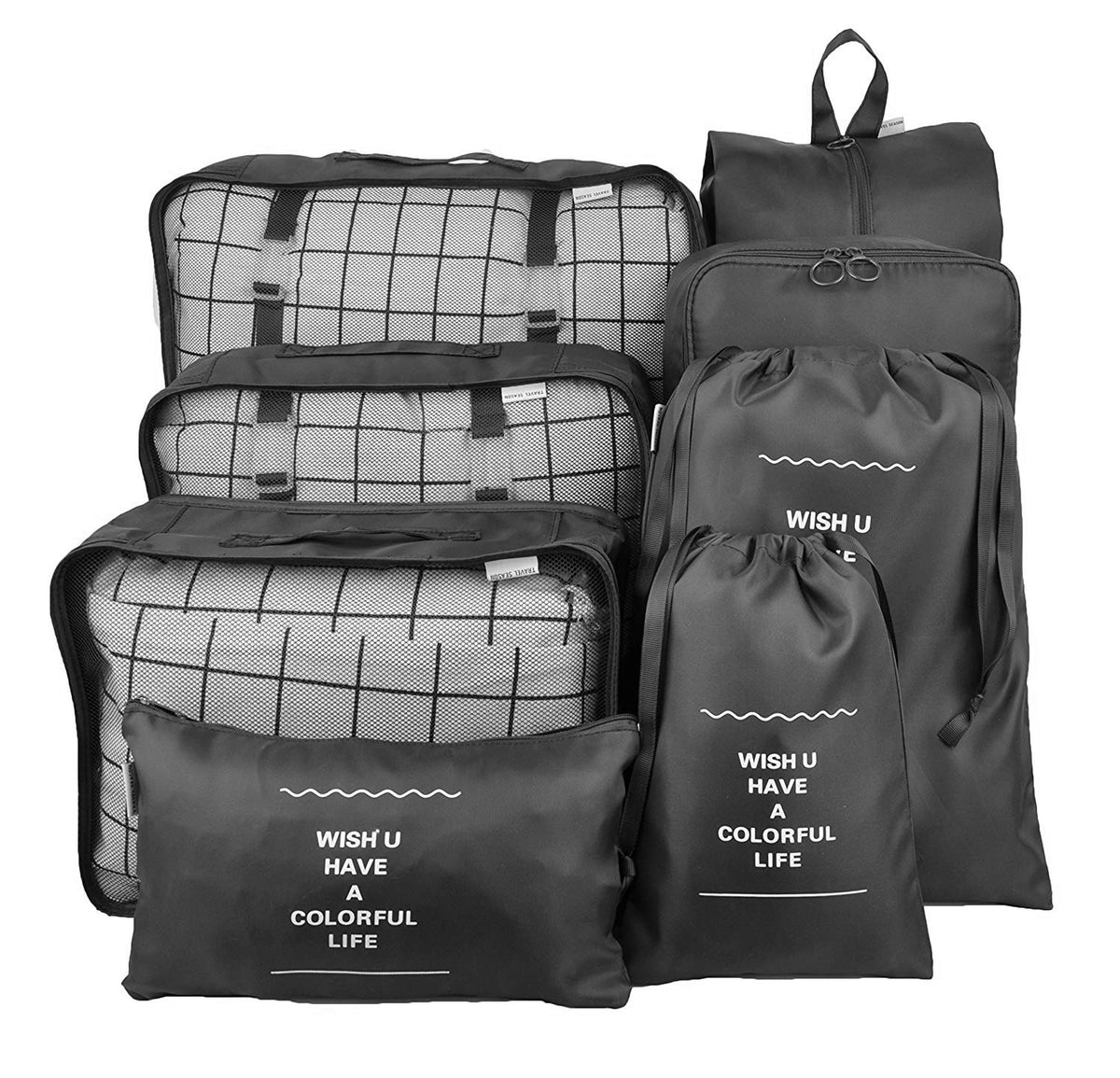 8-Piece Travel Organizer Set, view 2