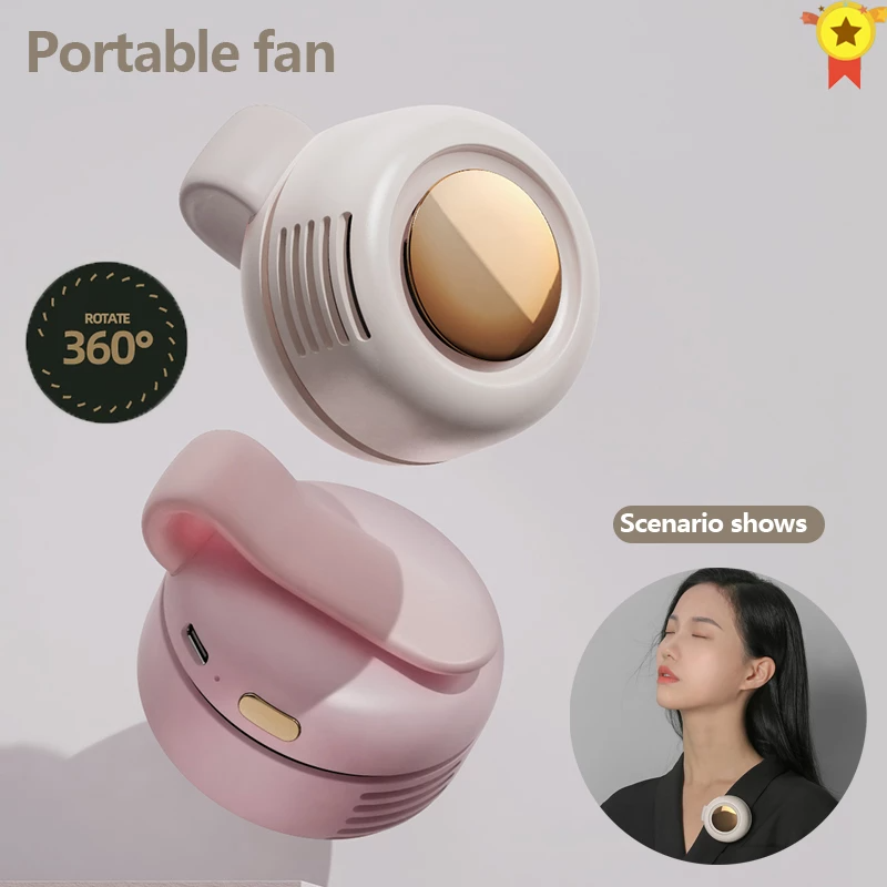 Portable USB Clip-On Fan