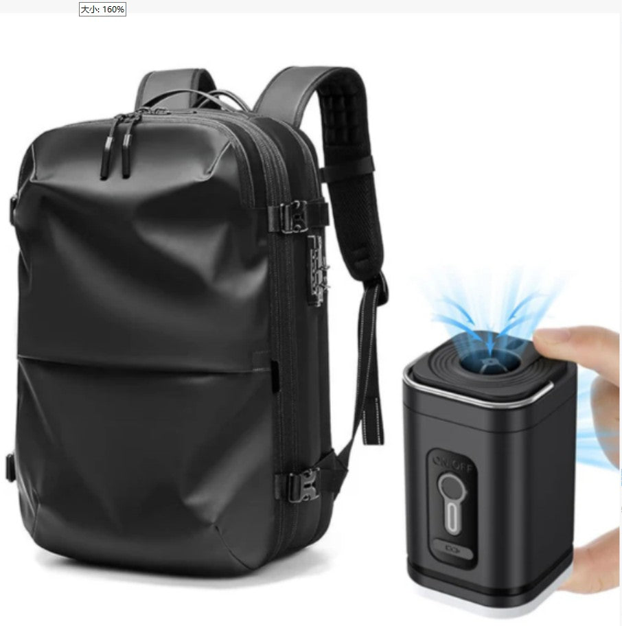 Business Travel Vacuum Compression Backpack, view 4
