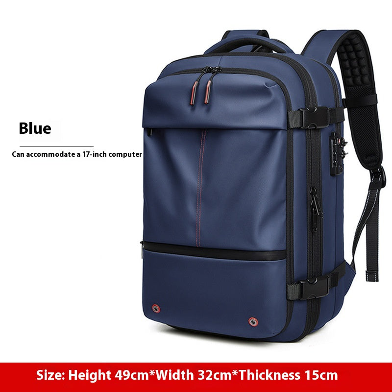 Business Travel Vacuum Compression Backpack, view 10