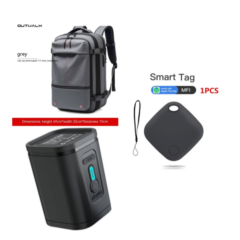 Business Travel Vacuum Compression Backpack, view 7