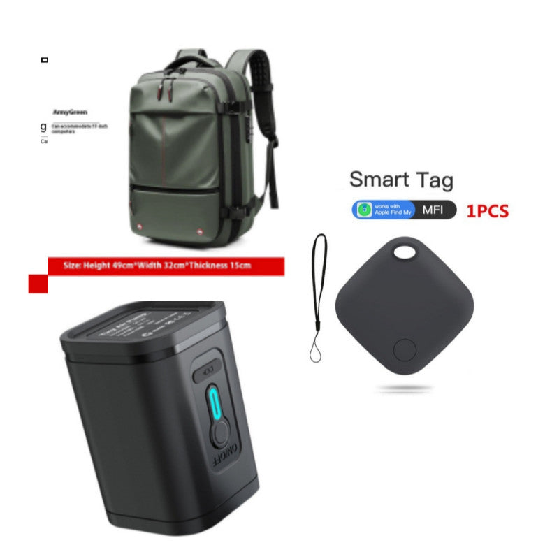 Business Travel Vacuum Compression Backpack, view 6
